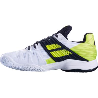 Babolat Mens Propulse Fury Tennis Shoes - White/FluoAero - main image