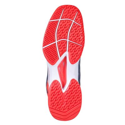 Babolat Mens Jet Mach I Tennis Shoes - Silver/Fluo Strike - main image