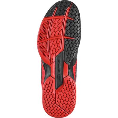 Babolat Mens Propulse Fury Tennis Shoes - Black/Tomato Red - main image