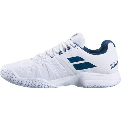 Babolat Mens Propulse Blast Tennis Shoes - White/Estate Blue - main image