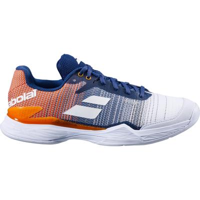 Babolat Mens Jet Mach II Clay Tennis Shoes - White/Orange - main image
