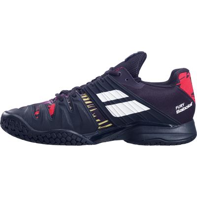 Babolat Mens Propulse Fury Tennis Shoes - Black/White - main image