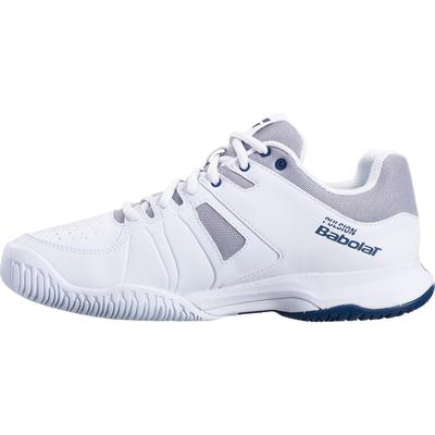 Babolat Mens Pulsion Tennis Shoes - White/Estate Blue - main image