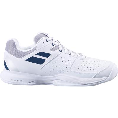 Babolat Mens Pulsion Clay Tennis Shoes - White/Estate Blue - main image