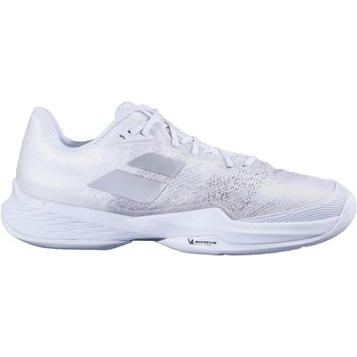 Babolat Mens Jet Mach III Tennis Shoes - White/Silver - main image