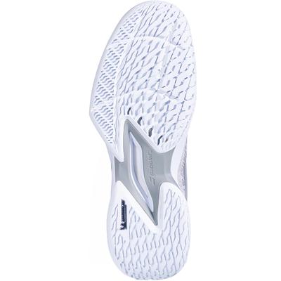 Babolat Mens Jet Mach III Tennis Shoes - White/Silver