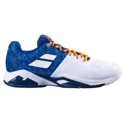 Babolat Mens Propulse Blast Tennis Shoes - White/Blue