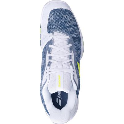 Babolat Mens Jet Tere Clay Tennis Shoes - White/Dark Blue