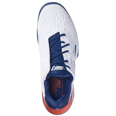 Babolat Mens Propulse Fury 3 All Court Tennis Shoes - White/Estate Blue - main image