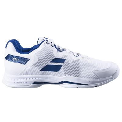 Babolat Mens SFX3 Tennis Shoes - White/Navy - main image