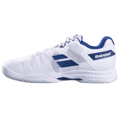 Babolat Mens SFX3 Tennis Shoes White Navy Tennisnuts