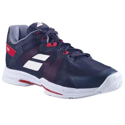 Babolat Mens SFX3 Tennis Shoes - Black/Poppy Red - main image