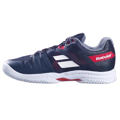Babolat Mens SFX3 Tennis Shoes - Black/Poppy Red