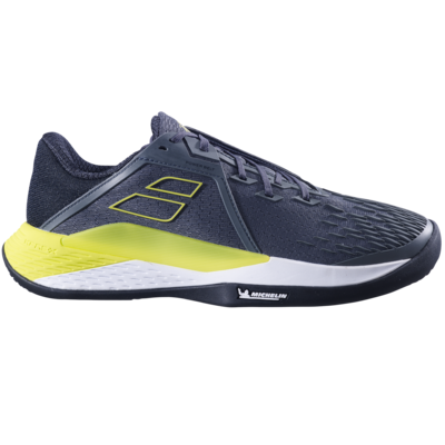 Babolat Mens Propulse Fury 3 Grass Tennis Shoes - Grey/Aero