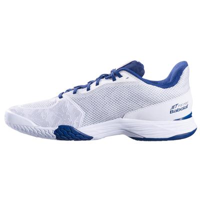 Babolat Mens Jet Tere Tennis Shoes - White/Estate Blue