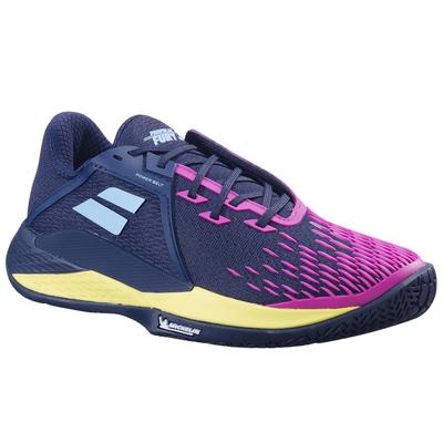 Babolat Mens Propulse Fury 3 All Court Tennis Shoes - Dark Blue/Pink Aero - main image