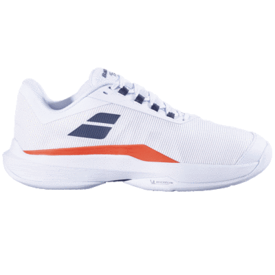 Babolat Mens Jet Tere 2 Tennis Shoes - White/Red - main image