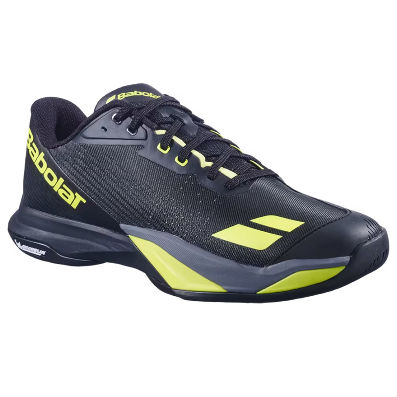 Babolat Mens Jet Mach 4 Tennis Shoes - Black/Aero - main image