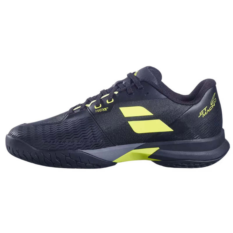 Babolat Mens Jet Mach 4 Tennis Shoes - Black/Aero - main image
