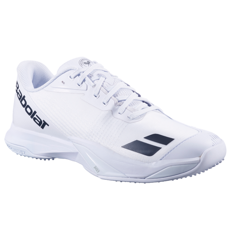 Babolat Mens Jet Mach 4 Wimbledon Grass Court Tennis Shoes - White/Black - main image