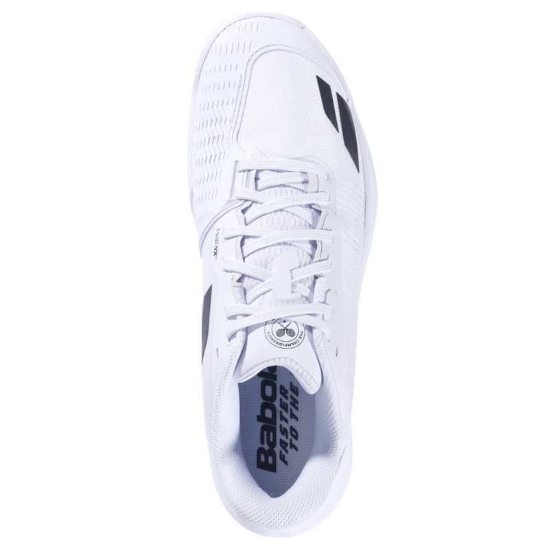 Babolat Mens Jet Mach 4 Wimbledon Grass Court Tennis Shoes - White/Black - main image