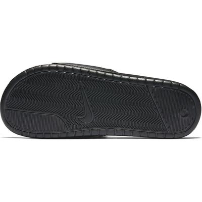 Nike Benassi Swoosh Flip Flops - Black - main image