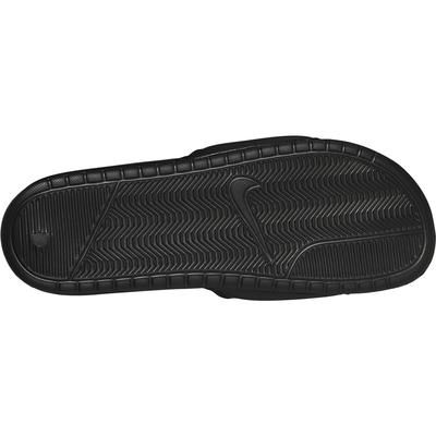 Nike Benassi Swoosh Flip Flops - Black - main image