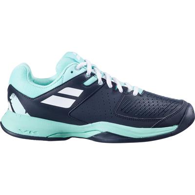 Babolat Womens Pulsion Tennis Shoes - Black/Lucite Green