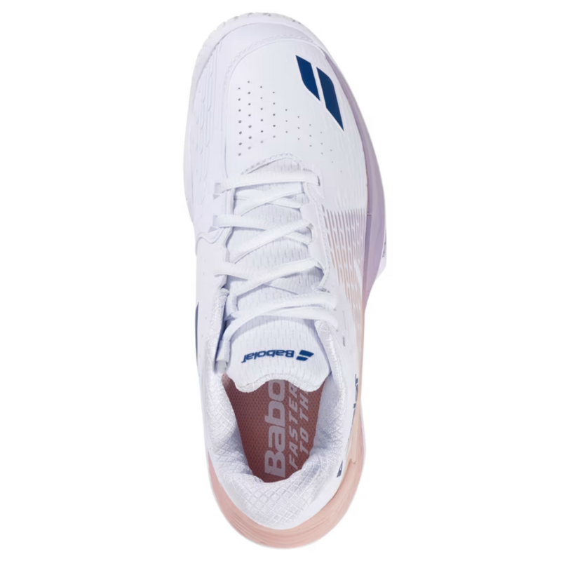 Babolat Womens Propulse Storm All Court Tennis Shoes - White/Sunset - main image