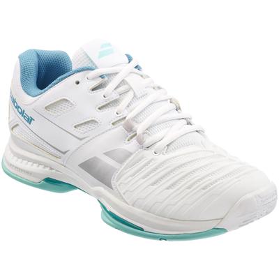 Babolat Womens SFX All Court Tennis Shoes - White/Blue - main image