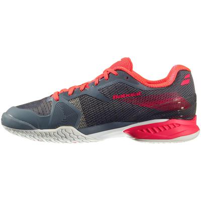Babolat Womens Jet All Court Tennis Shoes - Grey/Pink - main image