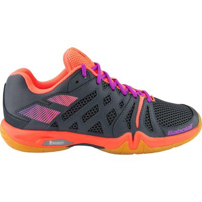 Babolat Womens Shadow Team Badminton Shoes - Anthracite/Pink - main image