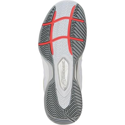 Babolat Womens SFX Tennis Shoes - White/Coral - main image
