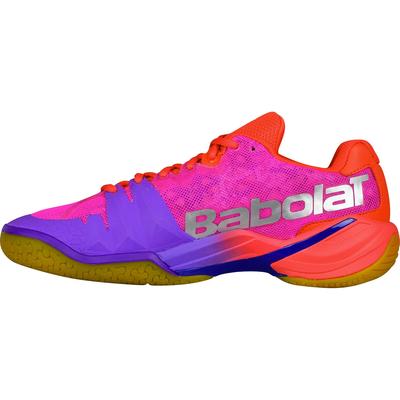 Babolat Womens Shadow Tour Badminton Shoes - Pink/Purple/Red - main image