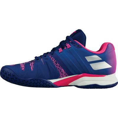 Babolat Womens Propulse Blast Tennis Shoes - Blue/Pink - main image