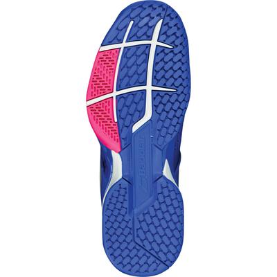 Babolat Womens Propulse Fury Tennis Shoes - Princess Blue/Fandango Pink - main image