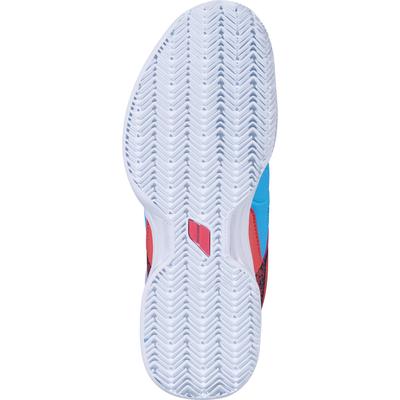 Babolat Womens Pulsion Clay Tennis Shoes - Sky Blue/Pink - main image