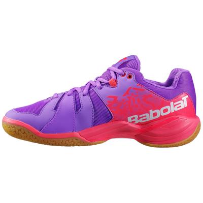 Babolat Womens Shadow Spirit Badminton Shoes - Pink/Purple