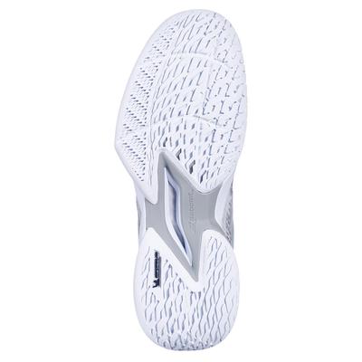 Babolat Womens Jet Mach III Tennis Shoes - White/Silver