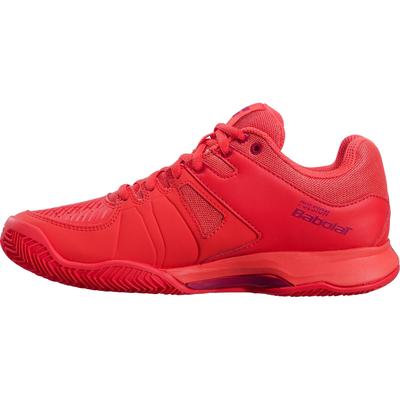 Babolat Womens Pulsion Clay Tennis Shoes - Cherry Tomato