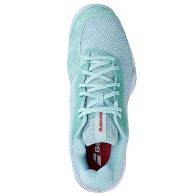 Babolat Womens Jet Tere Tennis Shoes - Yucca/White - main image