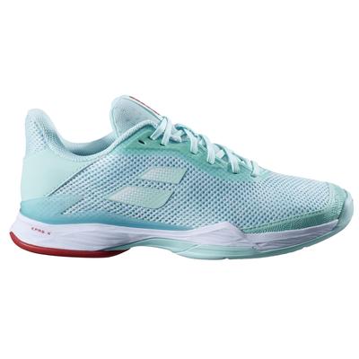 Babolat Womens Jet Tere Clay Tennis Shoes - Yucca/White - main image