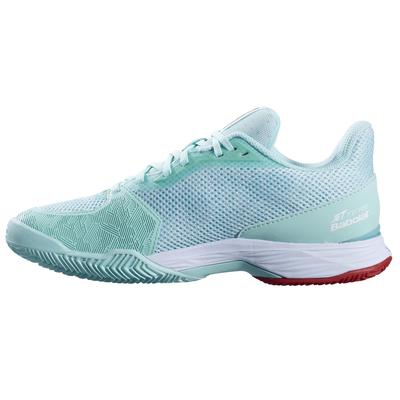 Babolat Womens Jet Tere Clay Tennis Shoes - Yucca/White - main image