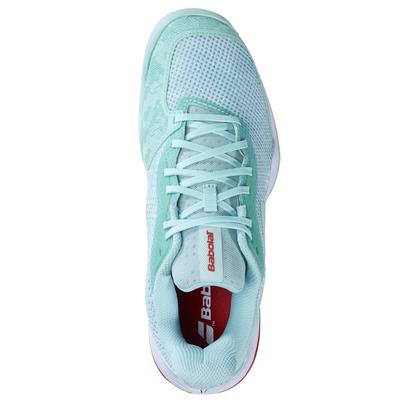 Babolat Womens Jet Tere Clay Tennis Shoes - Yucca/White - main image