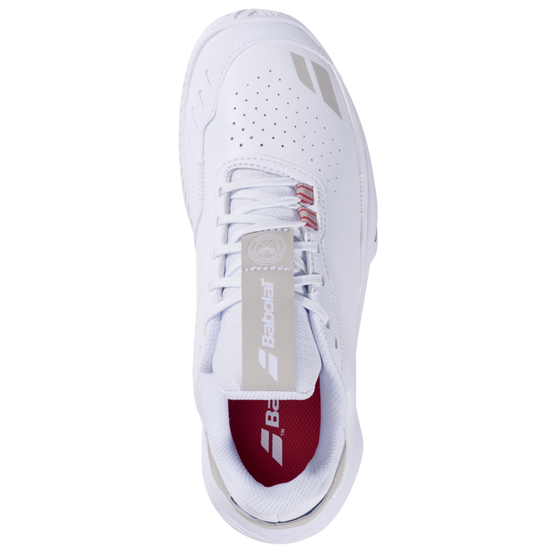 Babolat Womens SFX Evo All Court Wimbledon Tennis Shoes - White/Grey - main image