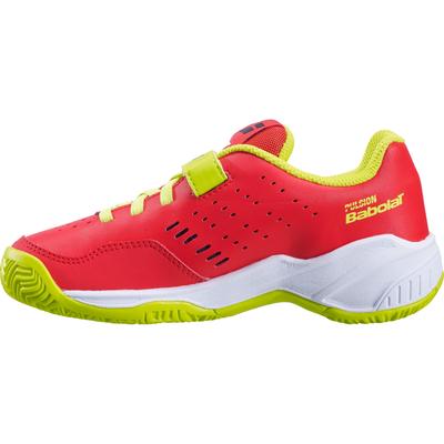 Babolat Kids Pulsion Velcro Tennis Shoes - Tomato Red - main image