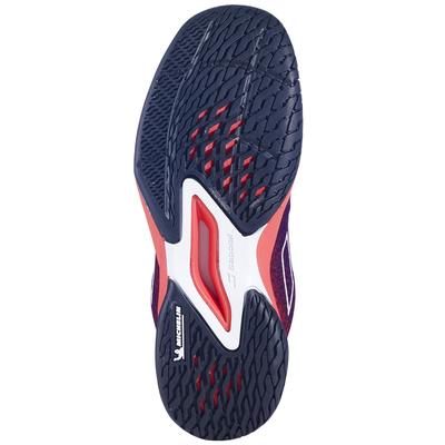 Babolat Kids Jet Mach 3 Tennis Shoes - Black/Poppy Red - main image