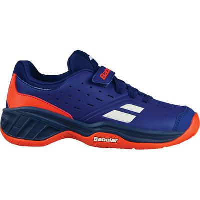 Babolat Kids Pulsion Velcro Tennis Shoes - Estate Blue/Orange - main image