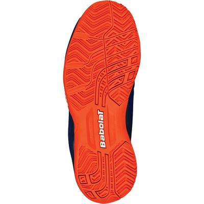 Babolat Kids Pulsion Velcro Tennis Shoes - Estate Blue/Orange - main image