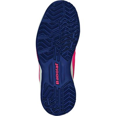 Babolat Kids Pulsion Velcro Tennis Shoes - Fandango Pink/Estate Blue - main image